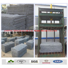 Китай Фабрика Galfan Экран Каменная клетка Габион / Тканый шелковый экран Gabion (XM-DV)